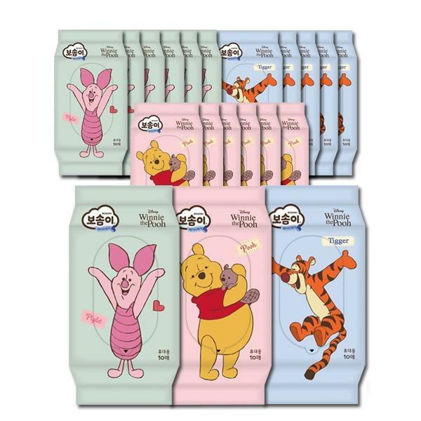많이 찾는 깨끗한나라 보솜이곰돌이푸우물티슈 휴대 10매*20pack 좋아요 많이 찾는 깨끗한나라 보솜이곰돌이푸우물티슈 휴대 10매*20pack 좋아요