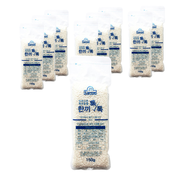가성비갑 엘그로 씻어나온 깨끗한쌀 한끼톡톡 청결 백미, 150g, 10개 좋아요 가성비갑 엘그로 씻어나온 깨끗한쌀 한끼톡톡 청결 백미, 150g, 10개 좋아요