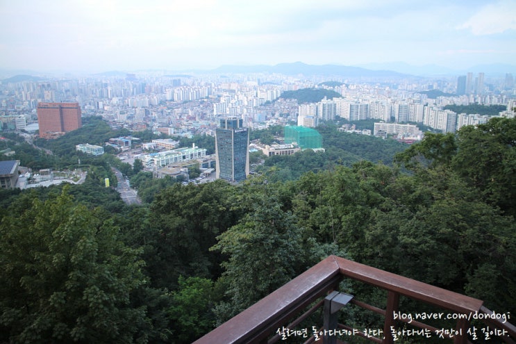  서울 한양도성 5 - 남산 정상에서 남소문터, 각자성석이 너무 재미있네