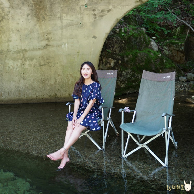 포천 백운계곡펜션 어울림산장 물 맑은 곳