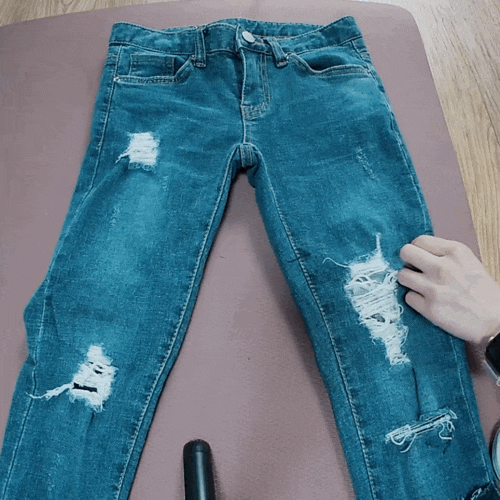  안입는 청바지 리폼 : 반바지 만들기