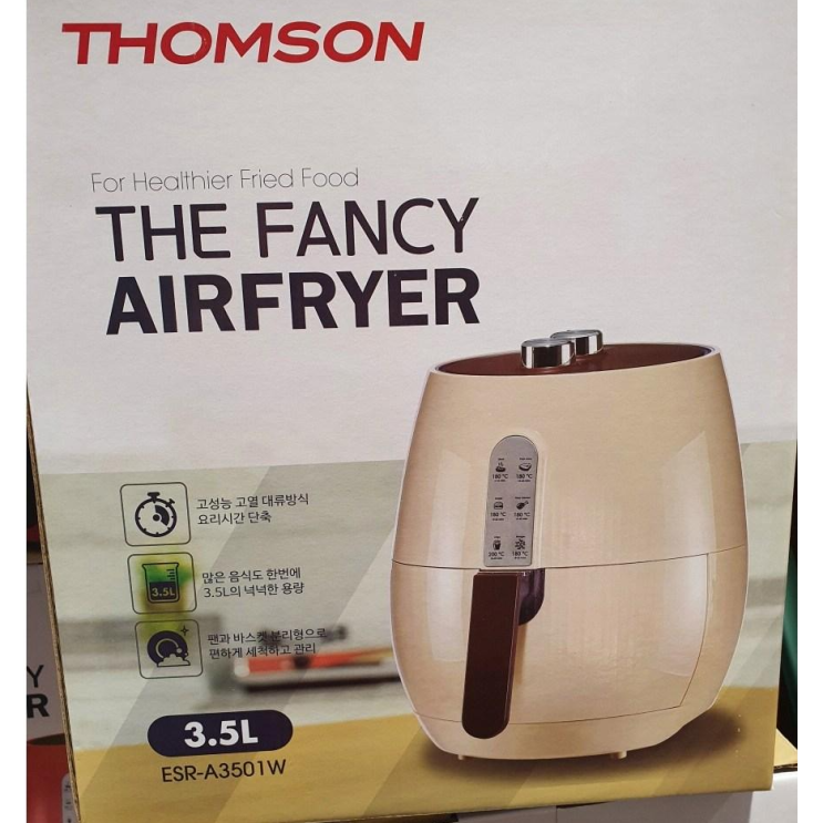 의외로 인기있는 THOMSON 톰슨 더 팬시 에어프라이어 3.5L, 레드 좋아요 의외로 인기있는 THOMSON 톰슨 더 팬시 에어프라이어 3.5L, 레드 좋아요