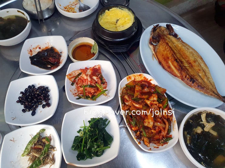  천호 밥집 삼식이네 백반 고분다리시장 한식 맛집