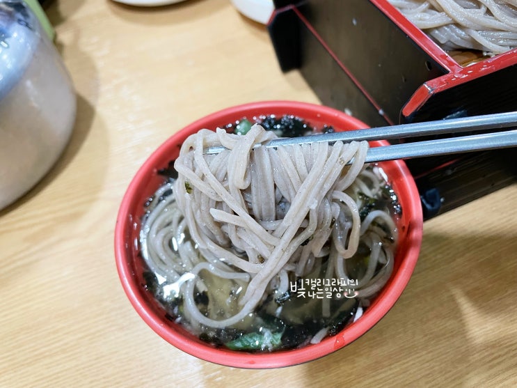  광화문 미진 다녀옴 냉메밀 찐이다 증말