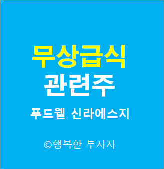  무상급식 관련주 - 이재명 정책주 - 공정경제 회복 - 양극화 해결 - 초중고 무료급식