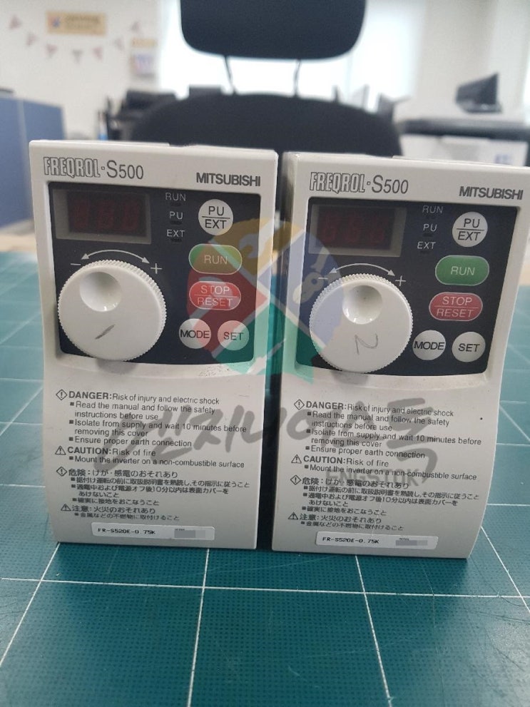  INVERTER / 미쯔비시인버터 FREQROL-S500 FR-S520E-0.75K / Mitsubishi FR-S520E-0.75K 수리 / 미쓰비시인버터수리