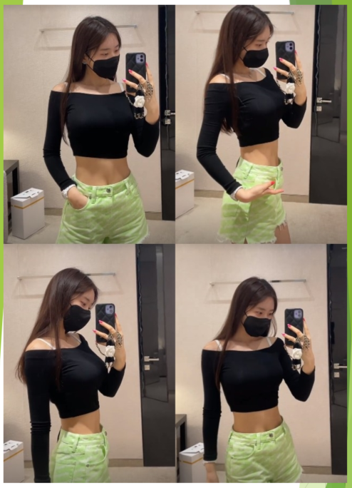  신재은 한줌허리와 볼륨으로 강탈한 여름 패션에 눈이 가요 눈이가 !