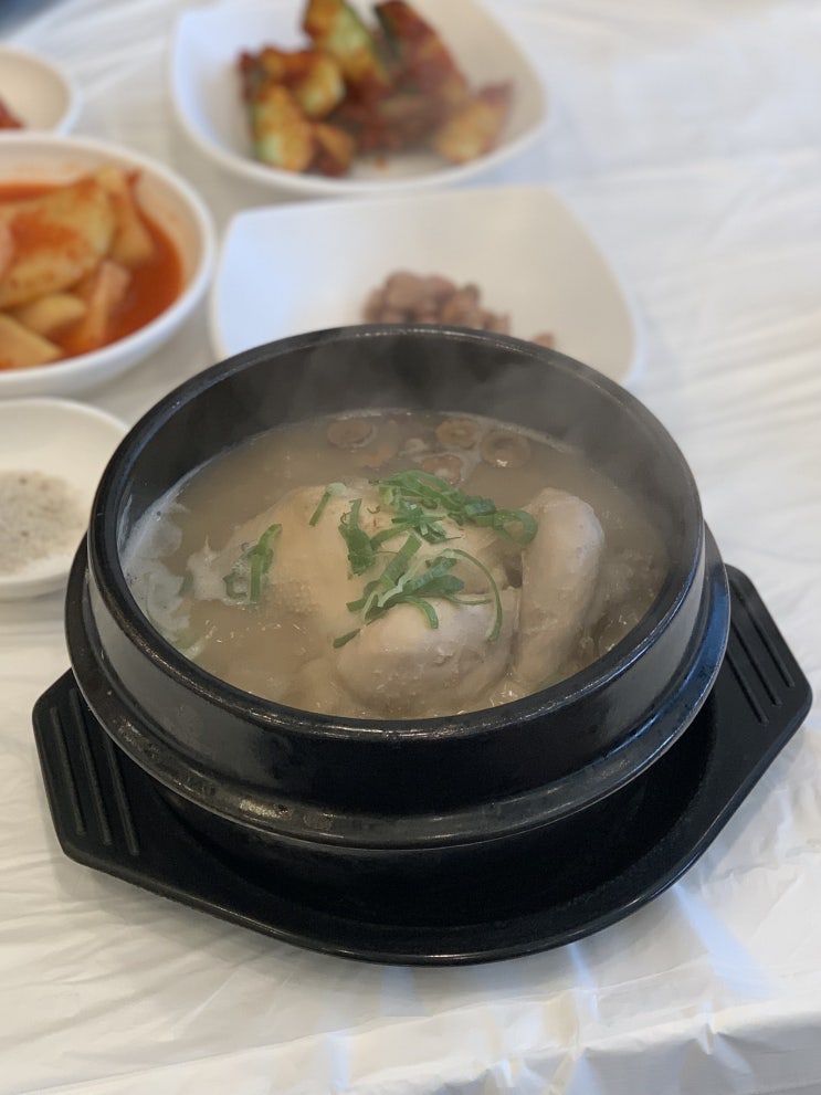  청송약수삼계탕 대구혁신도시점 / 대구 한방삼계탕 복날 삼계탕 추천맛집