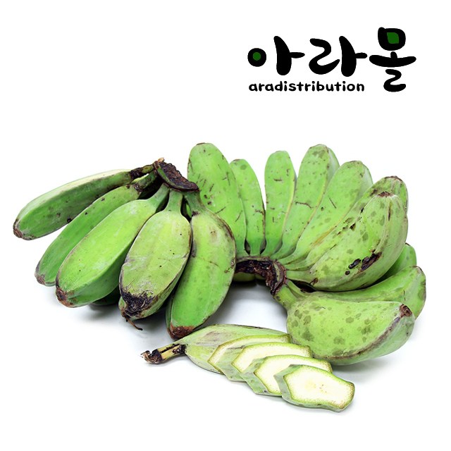 선호도 좋은 아라몰 그린 사바 바나나 (Green Saba Banana), 1.5kg, 1개 좋아요 선호도 좋은 아라몰 그린 사바 바나나 (Green Saba Banana), 1.5kg, 1개 좋아요