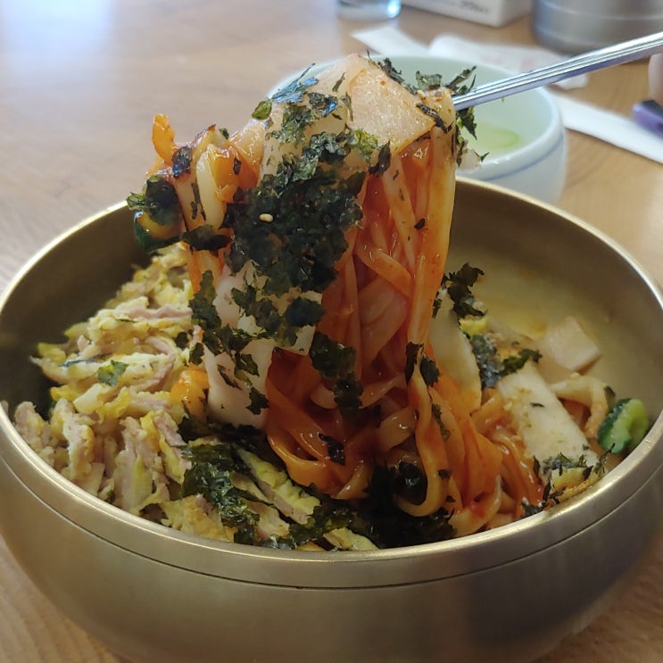  안국역, 북촌 맛집 깡통만두(수요미식회 비빔국수)