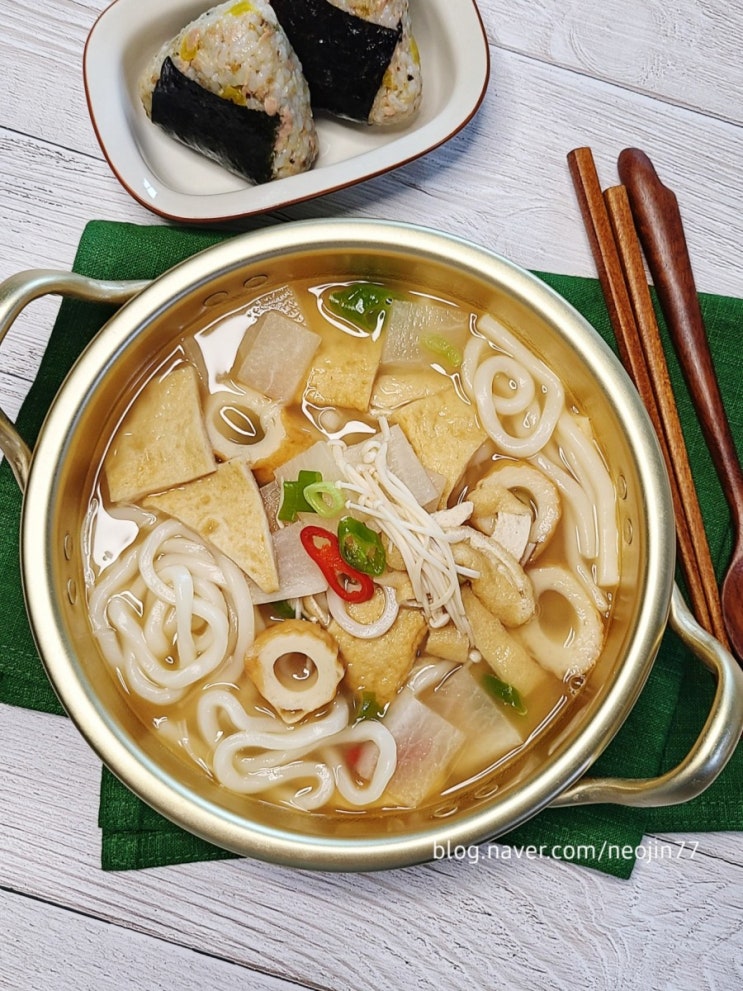 어묵냄비우동 만들기 참치액으로 국물맛을? 더워도 어묵우동 진심으로 좋아해 어묵냄비우동 만들기 참치액으로 국물맛을? 더워도 어묵우동 진심으로 좋아해