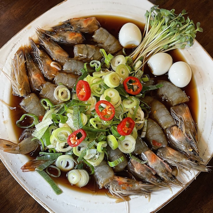  [방이동술집] 간장새우/보쌈/홍어삼합 맛집 대박쌈