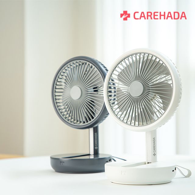 갓성비 좋은 에어로코리아 케어하다 폴딩팬 선풍기 CAREHADA-6FAN, dk 화이트 추천합니다