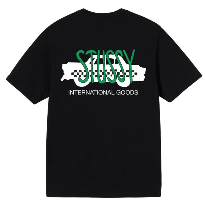 최근 인기있는 STUSSY TAXI CAB TEE 스투시 반팔티셔츠 오버핏면티 추천해요