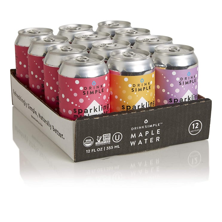 선택고민 해결 Drink Simple 드링크 심플 탄산 메이플 워터 다양한 맛 355ml(12fl oz) x12 Sparkling Maple Water Variety Pack 좋아 선택고민 해결 Drink Simple 드링크 심플 탄산 메이플 워터 다양한 맛 355ml(12fl oz) x12 Sparkling Maple Water Variety Pack 좋아