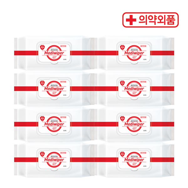 선택고민 해결 메디와이퍼 항균물티슈 손소독티슈 80매x8개 의약외품, 단품 좋아요 선택고민 해결 메디와이퍼 항균물티슈 손소독티슈 80매x8개 의약외품, 단품 좋아요