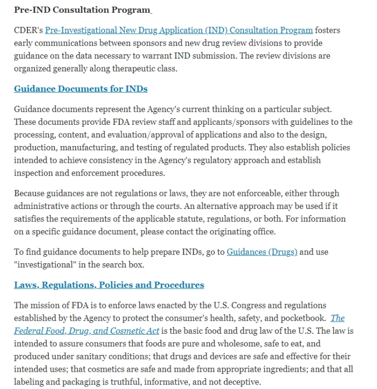  Investigational New Drug (IND) Application