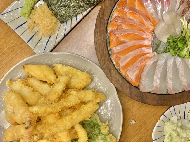  아기 맡기고 자유부부 | 이춘명 숙성회 튀김 맛집