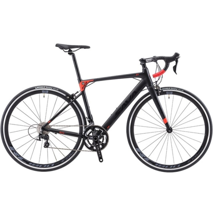 최근 많이 팔린 SAVA R8 탄소 도로 자전거 세금 무료 도로 자전거 탄소 자전거 SHIMANO 18, 블랙 레드, 54cm, 중국 좋아요