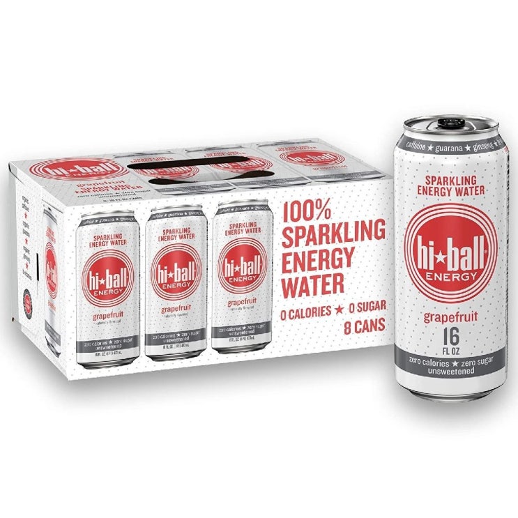 선호도 높은 Hi Ball 하이 볼 스파클링 에너지 워터 그레이프프루트 무설탕 제로칼로리 각473ml 8팩, 1개, 1ml ··· 선호도 높은 Hi Ball 하이 볼 스파클링 에너지 워터 그레이프프루트 무설탕 제로칼로리 각473ml 8팩, 1개, 1ml ···