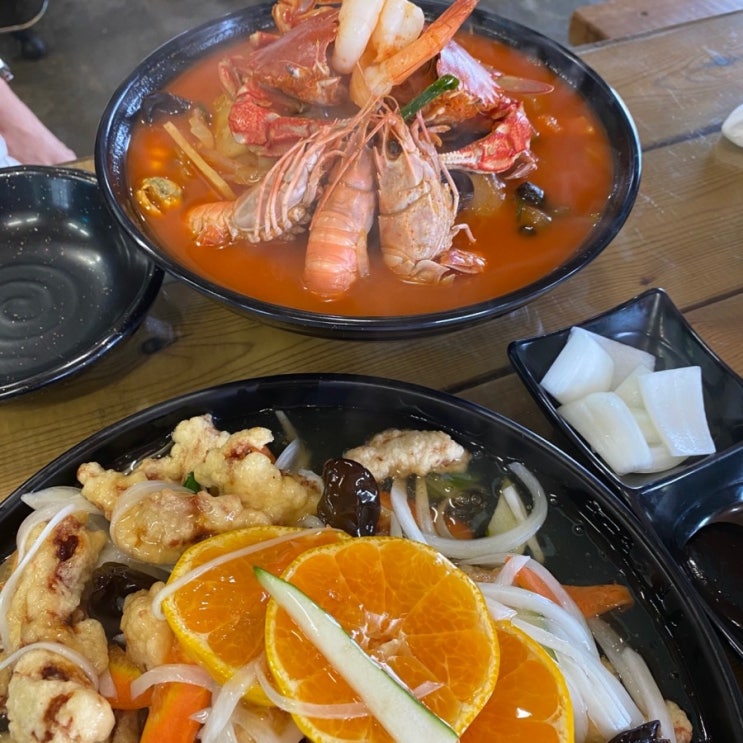  [제주]제주 한경 맛집 이색음식/제주에서 만난 인생짬뽕 비오는 날 강력추천!! 엄블랑짬뽕