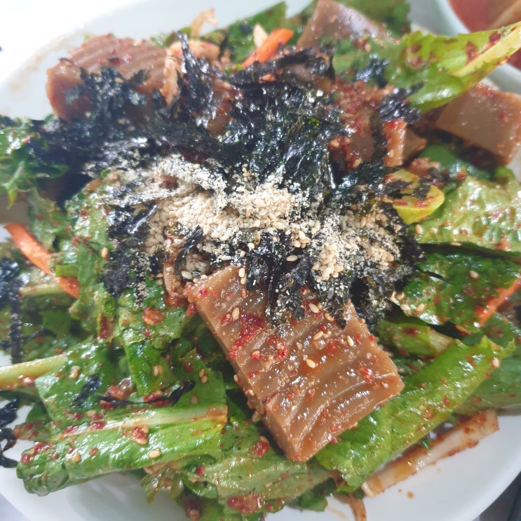 부모님과 함께하기 좋은 대전 도토리묵 찐맛집(Feat. 구즉 묵마을 솔밭묵집)