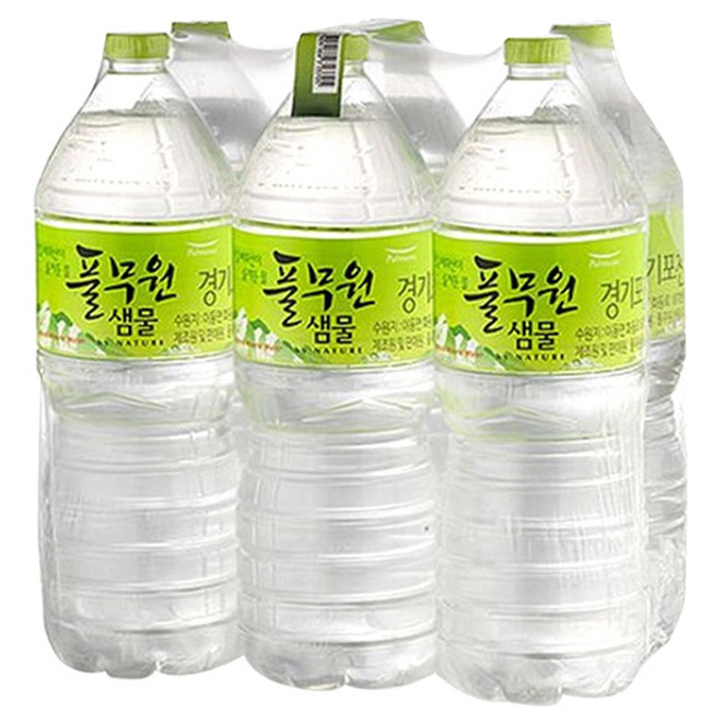 후기가 좋은 풀무원샘물 생수, 2L, 6병 좋아요 후기가 좋은 풀무원샘물 생수, 2L, 6병 좋아요