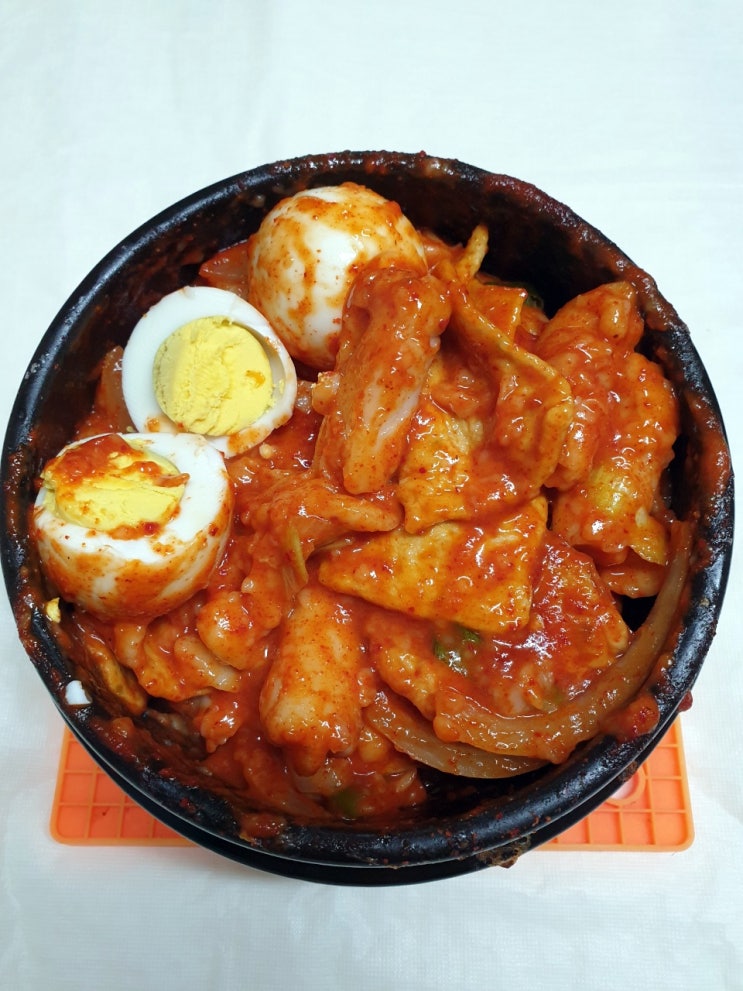  캠핑요리 간편식 추천 지내들 오리지널 떡볶이 존맛탱이네
