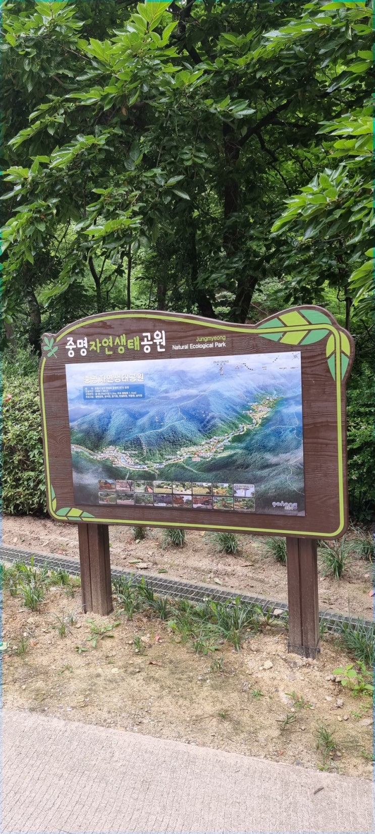 연일 중명 자연 생태공원 포항국민 여가 캠핑장~