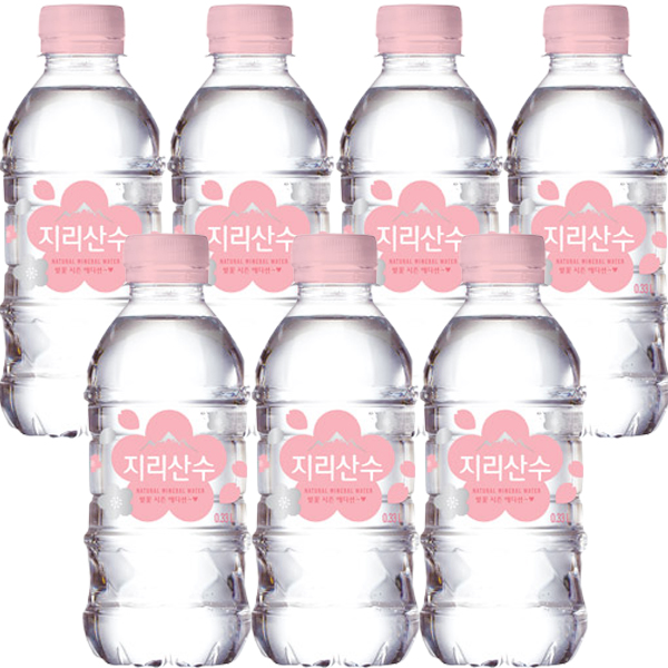 많이 팔린 아워홈 지리산수 330ml x 20개 지리산맑은생수 ···