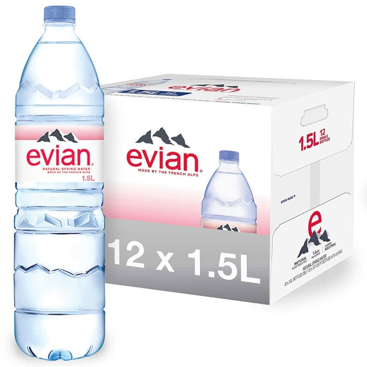 요즘 인기있는 에비앙 애비앙 네추럴 스프링 워터 비싼 물 생수 1.5L 12개 evian Natural Spring Water, 1개 ··· 요즘 인기있는 에비앙 애비앙 네추럴 스프링 워터 비싼 물 생수 1.5L 12개 evian Natural Spring Water, 1개 ···