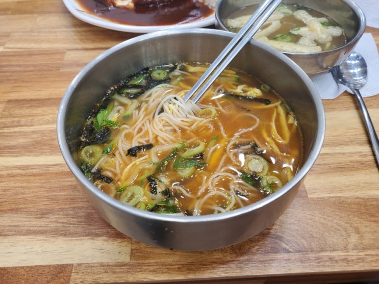  [짧/Photolog] 비오는날 잔치국수