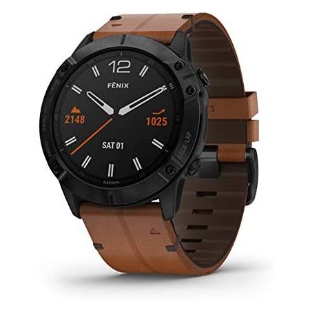 리뷰가 좋은 [아마존베스트]Garmin fenix 6X Sapphire Premium Multisport GPS Watch Features Mapping Music Grad, Bl