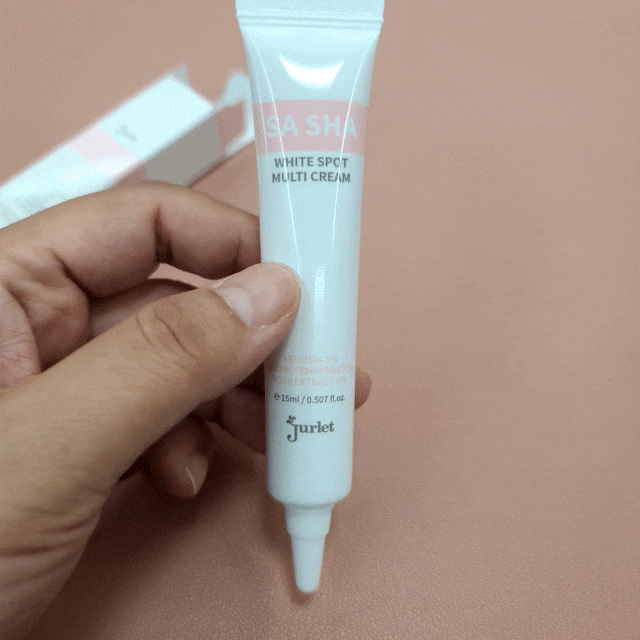  유두미백크림 알부틴크림으로 뽀얀 피부 대박 상품 쥴레 사샤 미백크림!
