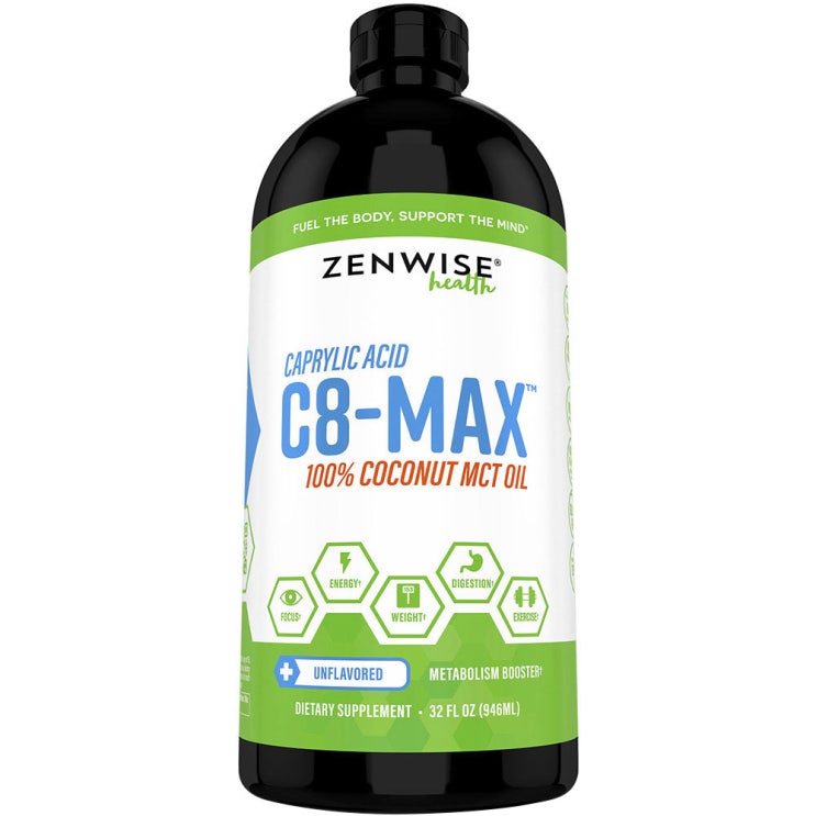 구매평 좋은 젠와이즈헬스 C8-맥스 코코넛 MCT 오일 언플레이버드, 946ml, 1개 좋아요 구매평 좋은 젠와이즈헬스 C8-맥스 코코넛 MCT 오일 언플레이버드, 946ml, 1개 좋아요