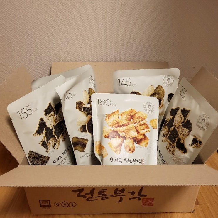  2+1행사중인 화제의 올리브영간식! 오희숙전통부각 먹어봤어요!