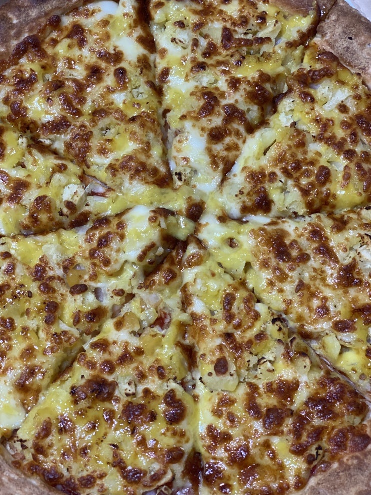  [피자후기] 피자스쿨(PIZZA School) :: 고구마치즈크러스트피자