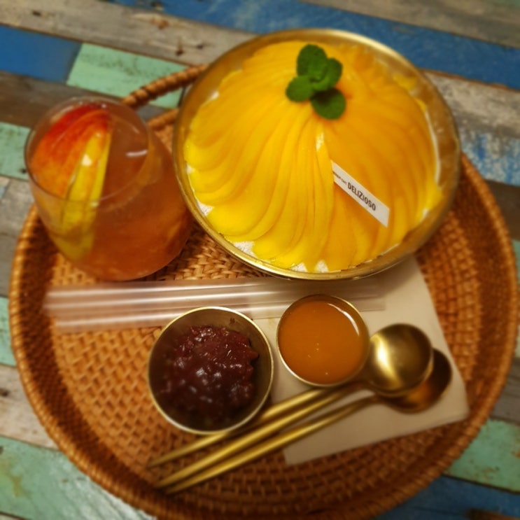  디저트 맛집, 카페 델리지오 망고빙수 강추^^(내돈내산)