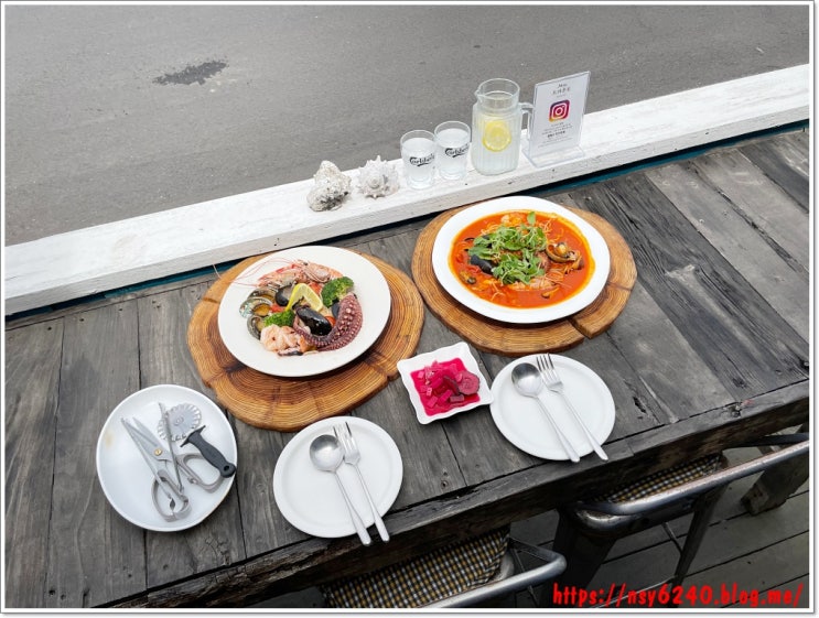  제주도 대정읍 파스타 맛집 바다풍경 담은 트라몬토