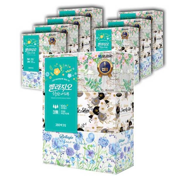인기 많은 모나리자 벨라지오 훼이셜티슈 280매X3개X8개입 BOX, 280매, 24개 추천해요 인기 많은 모나리자 벨라지오 훼이셜티슈 280매X3개X8개입 BOX, 280매, 24개 추천해요