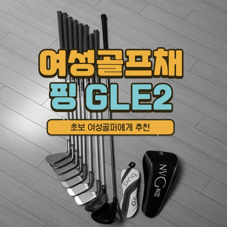  핑 아이언세트 골프채 : PING GLE2 여성 골프채 새상품