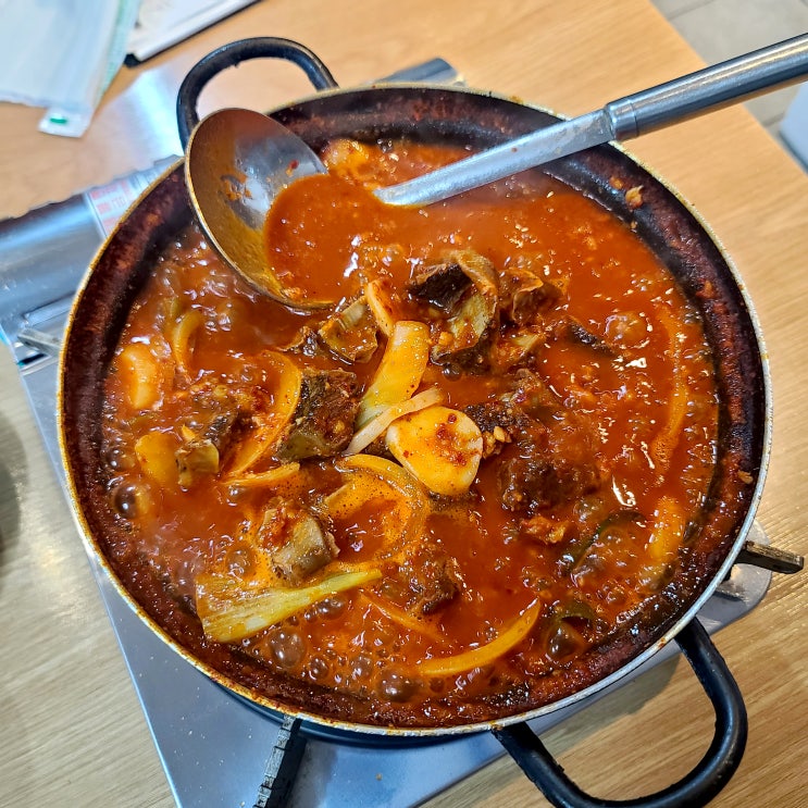  신사역 가로수길 맛집 청자매운갈비찜 [신사맛집, 밥블레스유맛집]