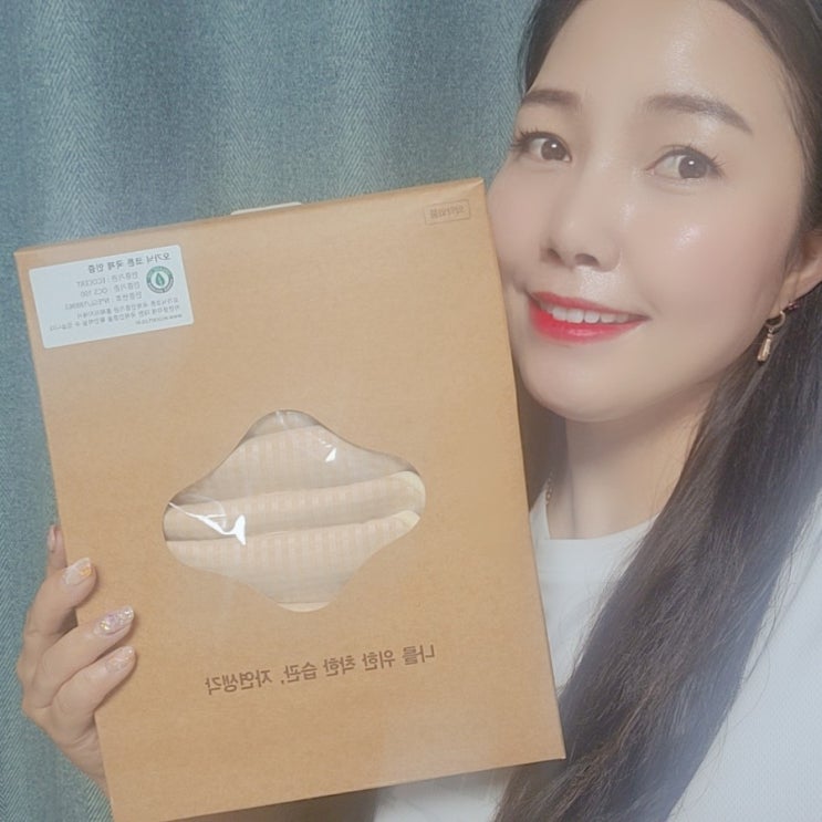 오가닉 유기농 생리대 순면이라서 청결해요