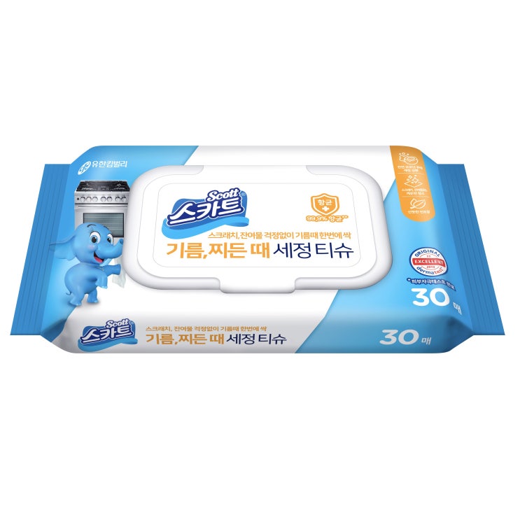 잘나가는 스카트 기름때전용 세정티슈 30매, 1개 좋아요 잘나가는 스카트 기름때전용 세정티슈 30매, 1개 좋아요