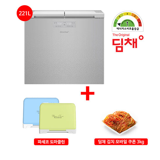 최근 많이 팔린 위니아 딤채 2룸 뚜껑형 픽셀실버 (LDL22EHWXS)+파세코 도마클린+딤채김치쿠폰3kg, 단품 추천해요 최근 많이 팔린 위니아 딤채 2룸 뚜껑형 픽셀실버 (LDL22EHWXS)+파세코 도마클린+딤채김치쿠폰3kg, 단품 추천해요