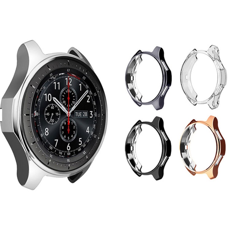 잘나가는 기어 삼성 갤럭시워치 42mm 46mm 시계줄 밴드 스트랩 베젤, 그레이, g0021-s2 좋아요 잘나가는 기어 삼성 갤럭시워치 42mm 46mm 시계줄 밴드 스트랩 베젤, 그레이, g0021-s2 좋아요