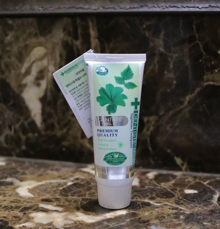  [텐티스테 마일드 치약] 다음날 아침에도 상쾌한 프리미엄치약 입냄새 제거 치약