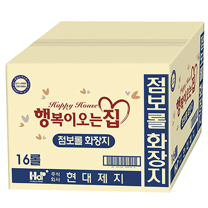 인기있는 행복이오는집 2겹 점보롤 화장지, 16롤, 1박스 좋아요 인기있는 행복이오는집 2겹 점보롤 화장지, 16롤, 1박스 좋아요