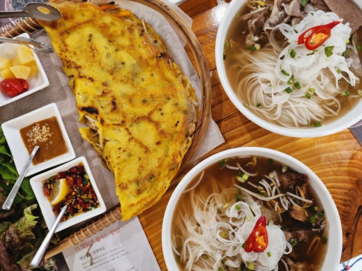  대구 달서구 월성동맛집 더포, 쌀국수 맛집에서 반쎄오에 반하다