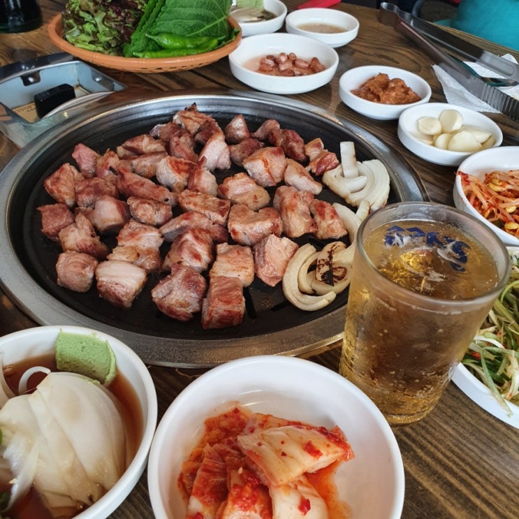 대구 남산역 맛집 : 명품황토삼겹막창 / 남구 대명동 계대 술집 / 근고기 맛집 / 삼겹살 맛집 / 막창 맛집